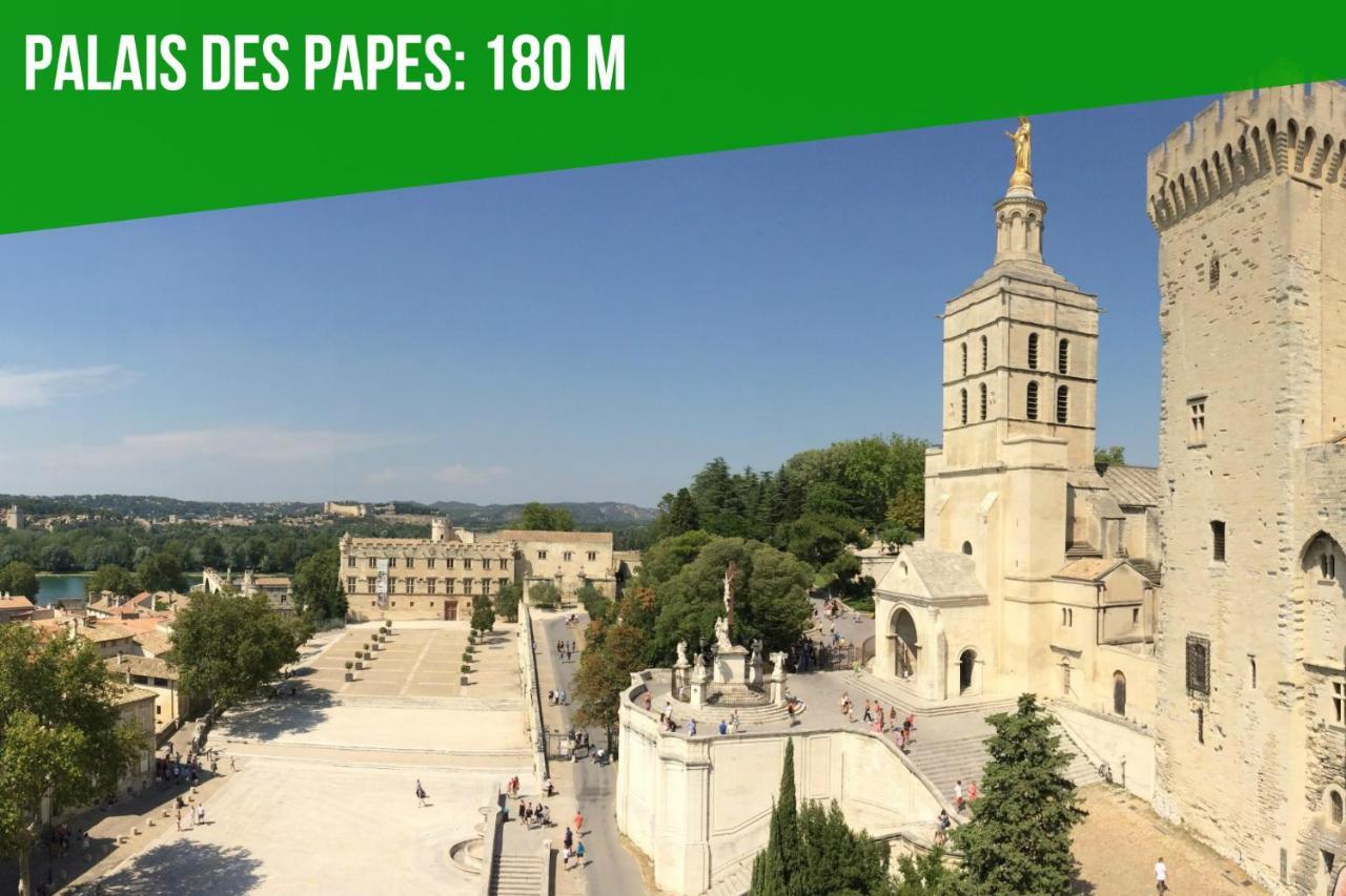 La Balance Des Doms - 1 Min Du Palais Des Papes - Intra-Muros Avinyon Dış mekan fotoğraf